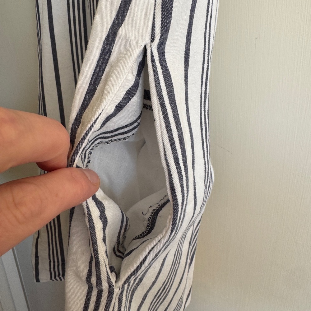 MARINE LAYER VALERIA STRIPE MINI DRESS SIZE SMALL - Picture 4 of 5